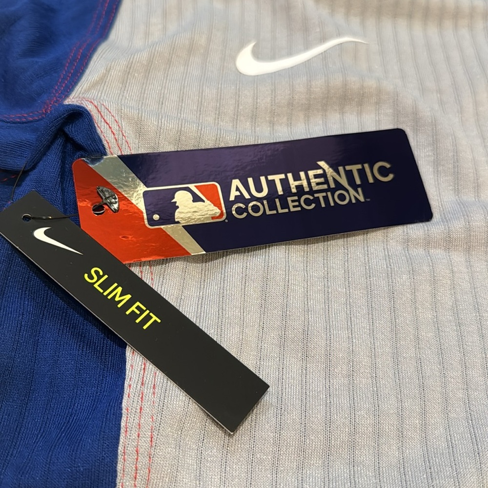 Men’s S Nike Chicago Cubs long sleeve baseball tee - Picture 3 of 5